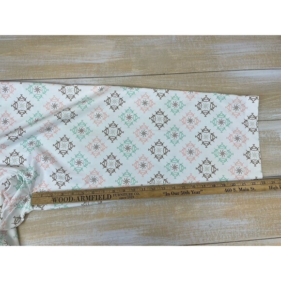 Bolle Golf Capri Pants Women’s Size 14 Cropped Athletic White Pink Green Pockets - Picture 9 of 10